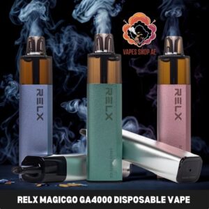 relx magicgo ga4000 disposable vape with 4000 puffs in uae