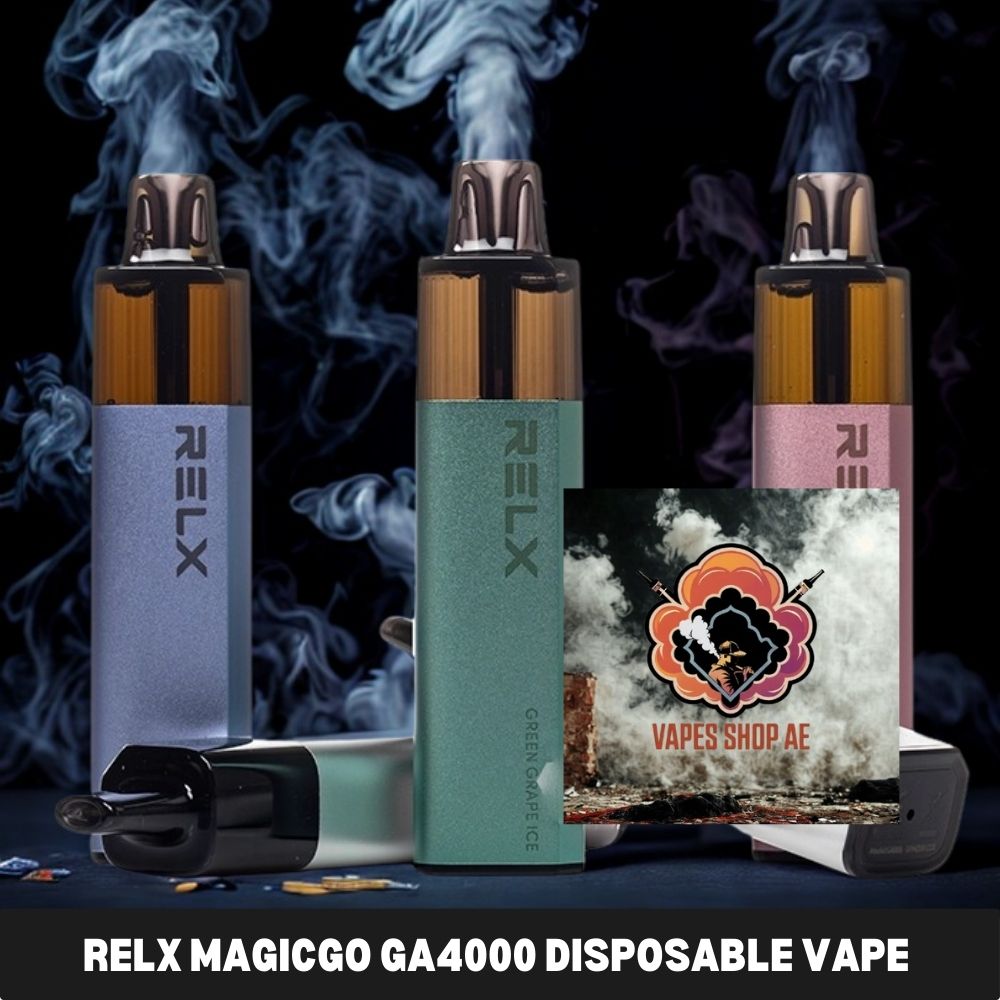 relx magicgo ga4000 disposable vape with 4000 puffs in uae
