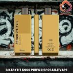sikary fit 12000 puffs disposable vape 20mg_ml nicotine in uae