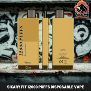 sikary fit 12000 puffs disposable vape 20mg_ml nicotine in uae