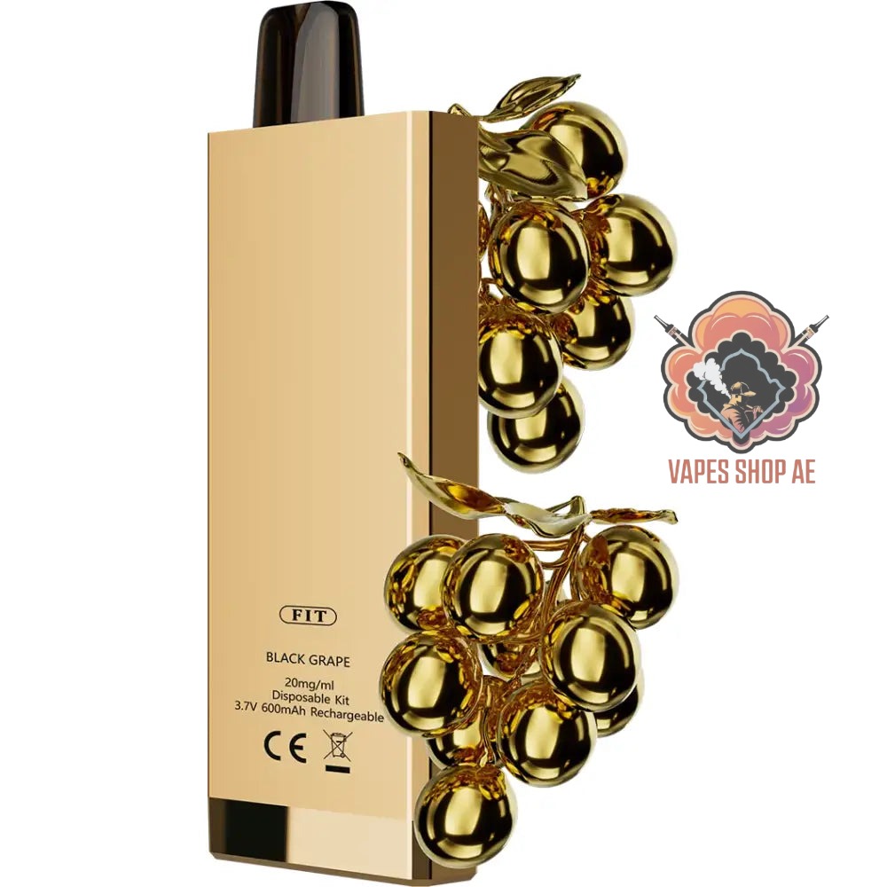 sikary fit 12000 puffs disposable vape black grape