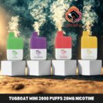tugboat mini 2000 puffs 20mg nicotine