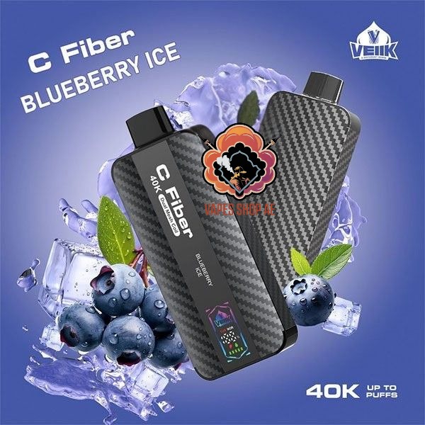 veiik c fiber 40000 puffs blueberry ice