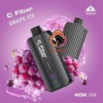 veiik c fiber 40000 puffs grape ice