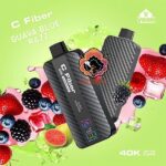 veiik c fiber 40000 puffs guava blue razz