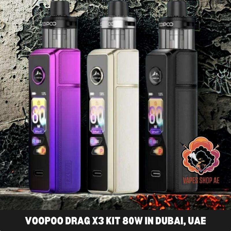voopoo drag x3 kit 80w in dubai uae