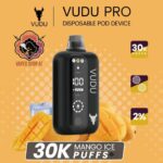 vudu pro 30k puffs 20 mg mango ice