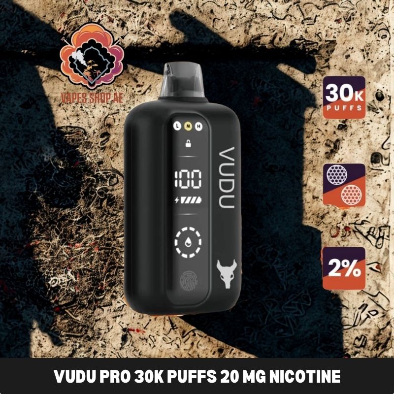 vudu pro 30k puffs 20 mg nicotine in dubai VUDU PRO 30000 Puffs