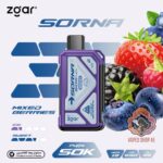 zgar sorna bost 50000 puffs mixed berries