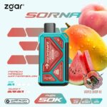 zgar sorna bost 50000 puffs peach mango watermelon