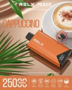 RELX Peace 25k puffs 20MG Disposable Vape in Dubai Cappuccino