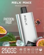 RELX Peace 25k puffs 20MG Disposable Vape in Dubai Passion Fruit