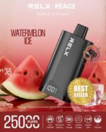 RELX Peace 25k puffs 20MG Disposable Vape in Dubai Watermelon Ice