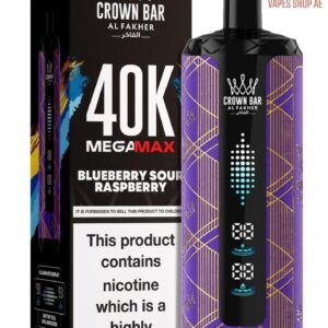 crown bar Al fahker v2.0 mega max Blueberry Sour Raspberry