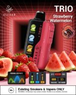 elfbar trio up to 40000 puffs 50mg strawberry watermelon