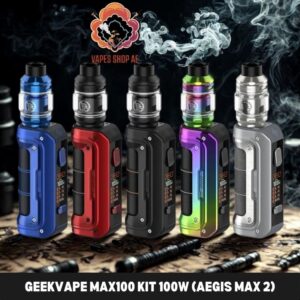 geekvape max100 kit 100w aegis max 2 with z subohm 2021tank atomizer 5ml