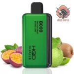 hqd miracle 8000 puffs passion fruit kiwi guava disposable pod vape