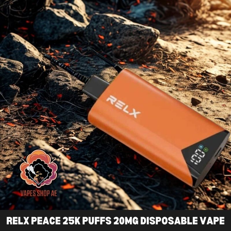 relx peace 25k puffs 20mg disposable vape in dubai