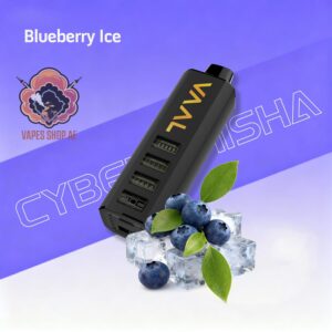 vaal cyber shisha dtl 50000 puffs 5mg blueberry ice