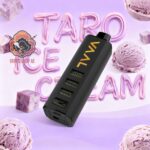 vaal cyber shisha dtl 50000 puffs 5mg taro ice cream