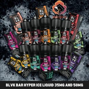 blvk bar hyper ice liquid 35mg and 50mg nicotine