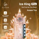 elfbar ice king pro up to 40000 puffs assam tea