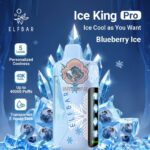 elfbar ice king pro up to 40000 puffs blueberry ice