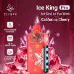 elfbar ice king pro up to 40000 puffs california cherry