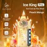 elfbar ice king pro up to 40000 puffs peach mango