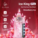elfbar ice king pro up to 40000 puffs strawberry ice