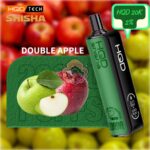 hqd shisha 20000 puffs dtl 2 nicotine double apple