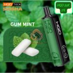 hqd shisha 20000 puffs dtl 2 nicotine gum mint