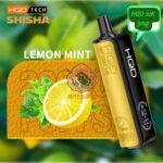 hqd shisha 20000 puffs dtl 3mg lemon mint