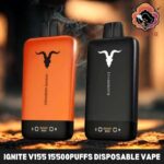 ignite v155 15500puffs disposable vape ultra slim pod kit in the uae
