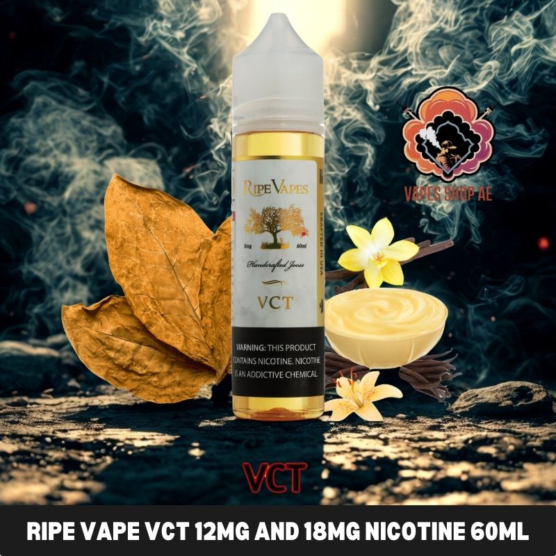 ripe vape vct 12mg and 18mg nicotine 60ml liquid