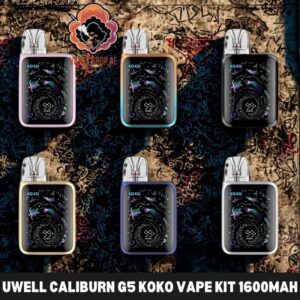 uwell caliburn g5 koko vape kit 1600mah 3ml max 35w in the uae