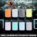 uwell caliburn g5 lite koko kit 1600mah 3ml in the uae