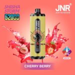 jnr shisha storm 52000 puffs disposable vape 2 dtl in the uae cherry berry 2