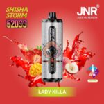 jnr shisha storm 52000 puffs disposable vape 2 dtl in the uae lady killa 2