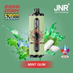 jnr shisha storm 52000 puffs disposable vape 2 dtl in the uae mint gum 2