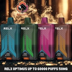 relx optimus up to 60000 puffs 50mg nicotine disposable vape