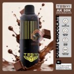 tesiyi ak 50000 puffs disposable vape 50mg in the uae dubai chocolate