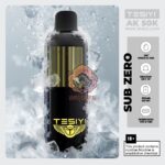 tesiyi ak 50000 puffs disposable vape 50mg in the uae sub zero