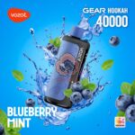 vozol gear hookah 40000 puffs blueberry mint