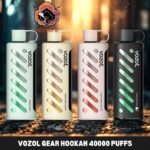 vozol gear hookah 40000 puffs disposable vape 5mg in the uae