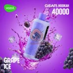 vozol gear hookah 40000 puffs grape ice