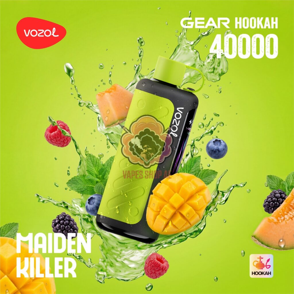 vozol gear hookah 40000 puffs maiden killer