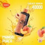 vozol gear hookah 40000 puffs mango peach