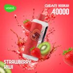 vozol gear hookah 40000 puffs strawberry kiwi