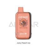 airbar 30000 puffs 30mg nicotine mtl vape juicy peach ice